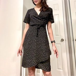 ICHI Kimono Spotty Dress “S”